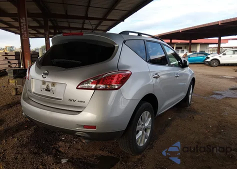 2013 Nissan Murano Sv from USA, damaged, VIN JN8AZ1MW0DW316424